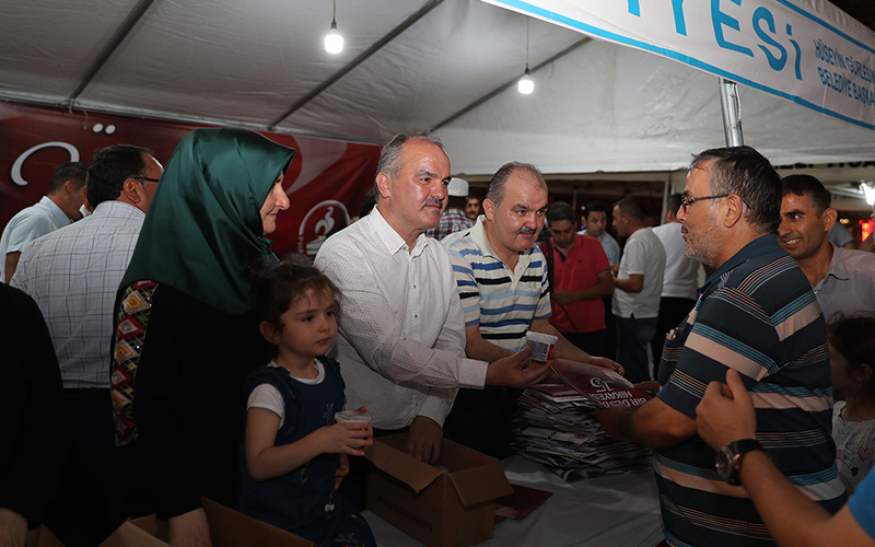 15 Temmuz Demokrasi Günü’nde Pamukkale Belediyesi’nden ikramlar