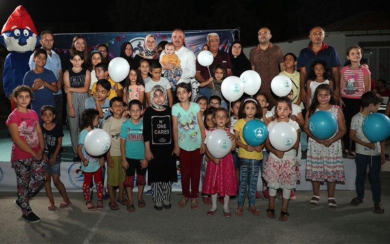 Pamukkale’de minikler eğlenceye doydu