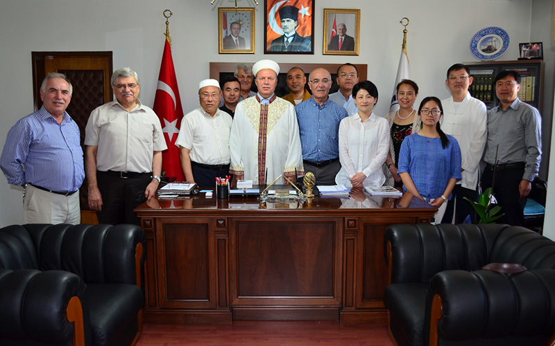 Çin Heyeti’nden Müftülük ziyareti