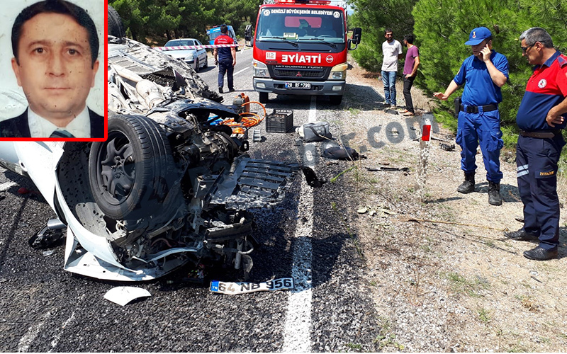 Kamyonet ile otomobil çarpıştı: 1 ölü 2 yaralı