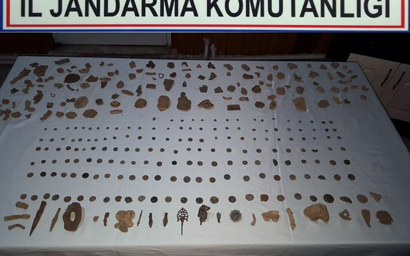 Jandarmadan tarihi eser kaçakçılığı operasyonu