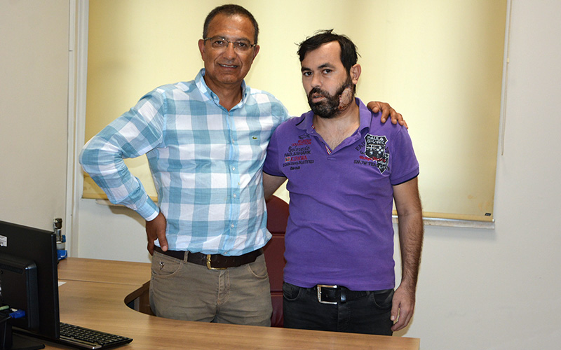 Kalça kemiğinden çene yaptılar