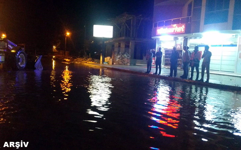 Su baskınları yaşandı
