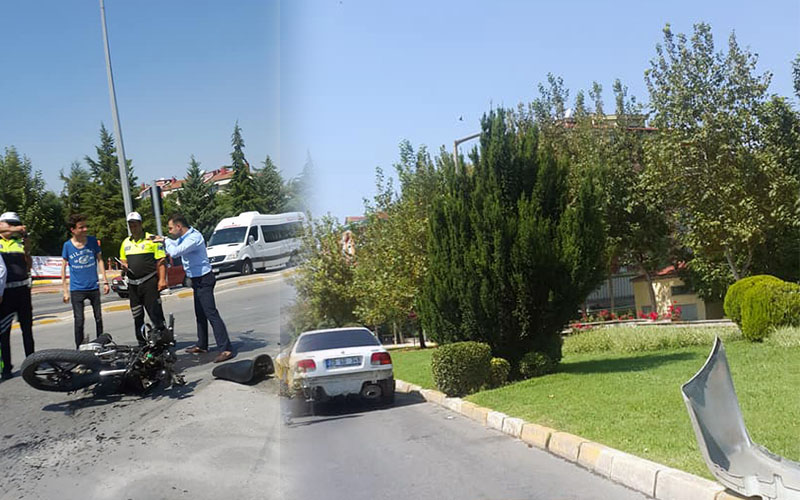 Servergazi ve Bahçelievler’de motosiklet kazaları