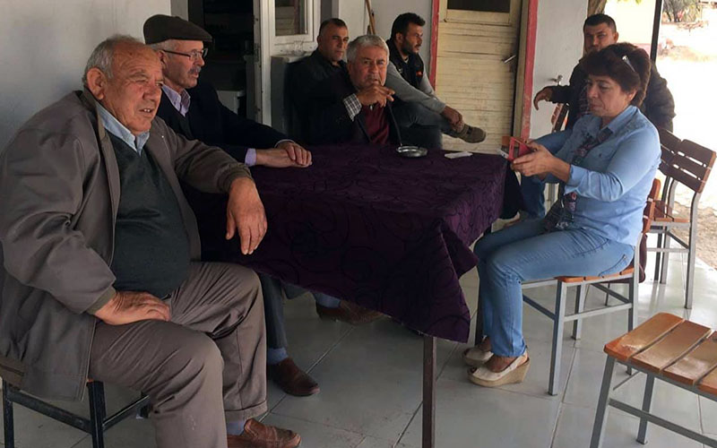 CHP Baklan belediye başkan aday adayı Tuyji ziyaretlere başladı