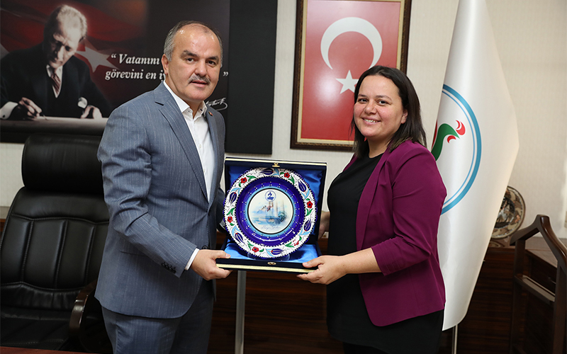 Gürlesin, milletvekili Nilgün Ök’ü ağırladı