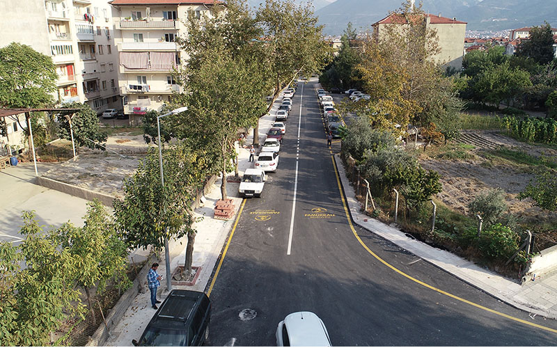 Pamukkale Belediyesi İncilipınar’da 4 sokağın üst yapısını tamamladı