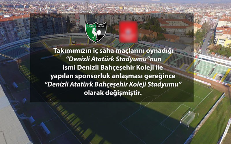 Para için Atatürk Stadı’nın ismini değiştirecekler