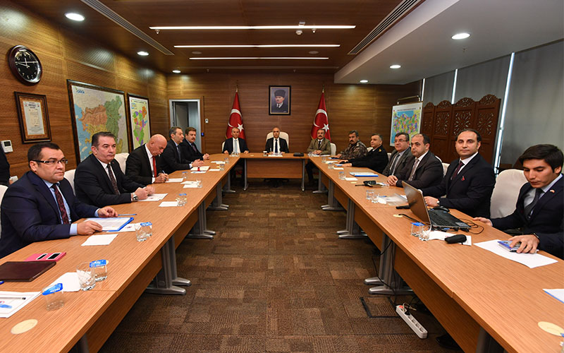 Seçim güvenliği toplantısı yapıldı