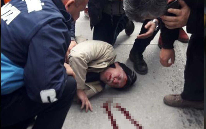 Yaya yolun karşısına geçecekti ama…