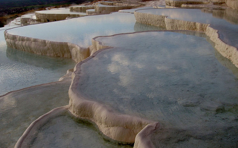 Uluslararası medya kuruluşu Sputnik’den Pamukkale’ye farklı bakış