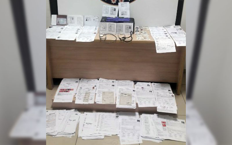 Sahte rapor operasyonunda 2 kişi tutuklandı