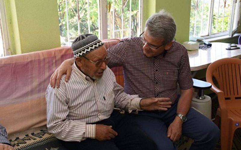 Acıpayamlı baba şehit oğluna kavuştu