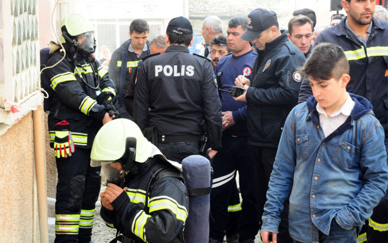 102 yaşındaki kadının yardımına itfaiye koştu