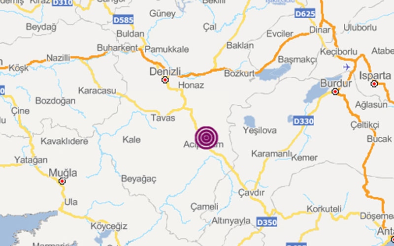 Denizli bir kez daha sallandı