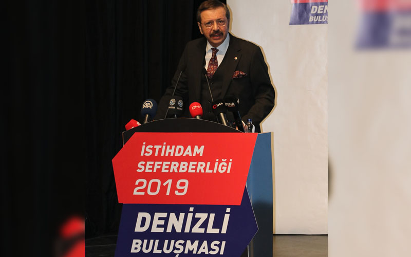 Hisarcıklıoğlu: 1 istihdama yılda 20 bin lira destek sağlanıyor