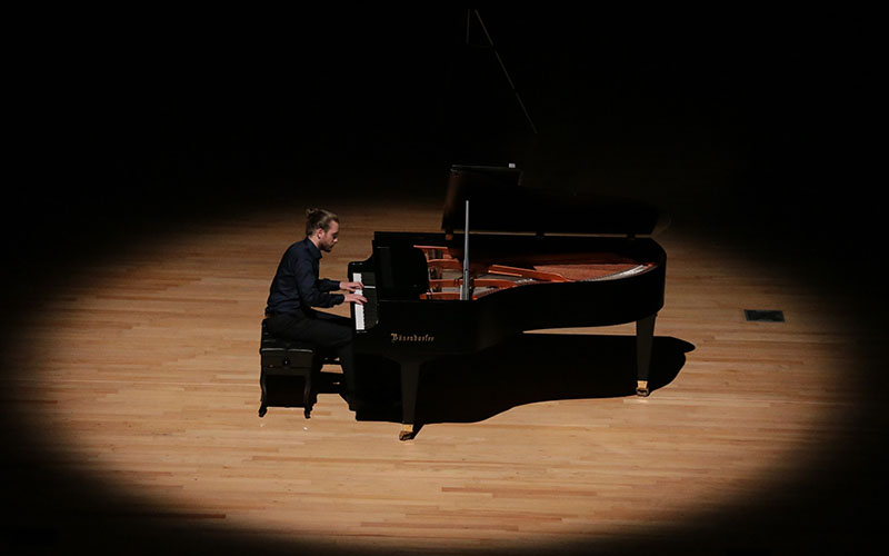 Denizlili genç müzisyenden piyano resitali