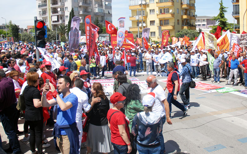 1 Mayıs İşçi Bayramı kutlandı