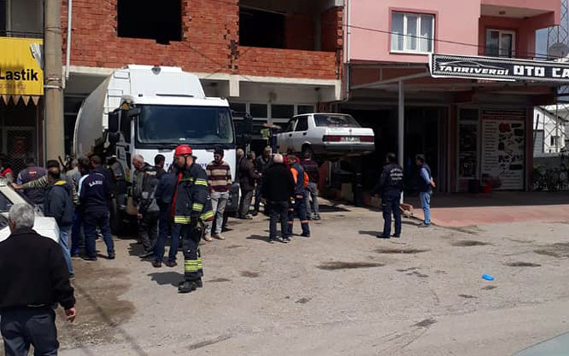 İşyerinde patlama: 2 yaralı