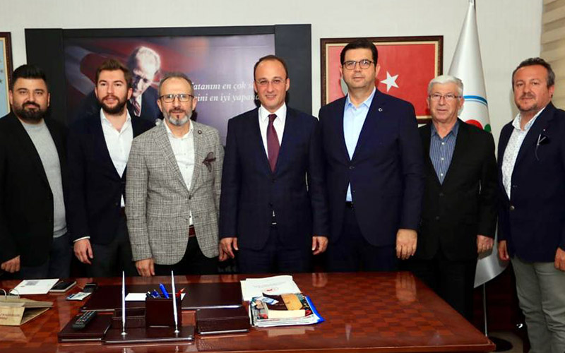 DENİB yönetimi Örki’yi ziyaret etti