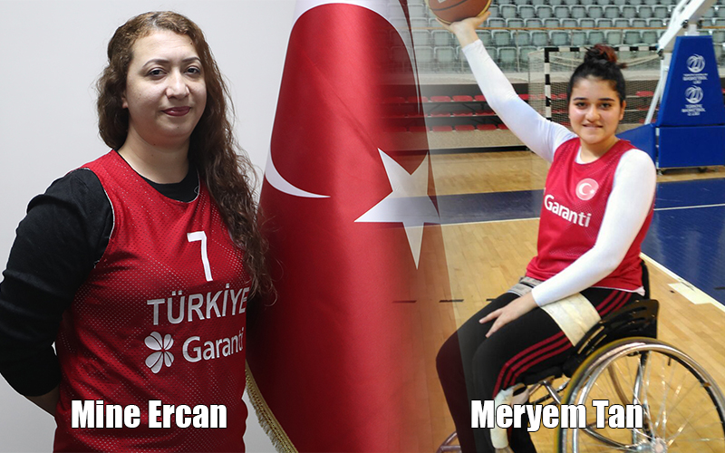 Pamukkale Belediyespor’un 2 kadın sporcusuna milli görev