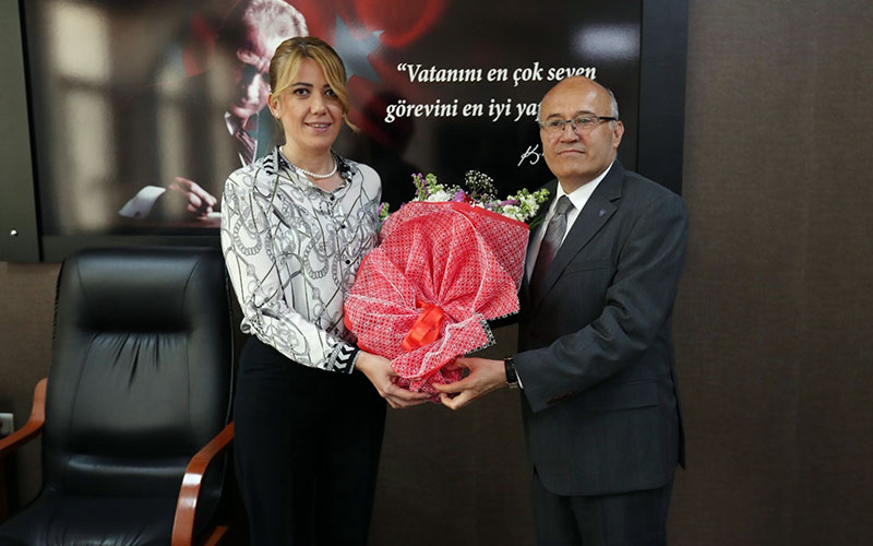 Kaymakam Balcıoğlu, Başkan Doğan’ı ziyaret etti
