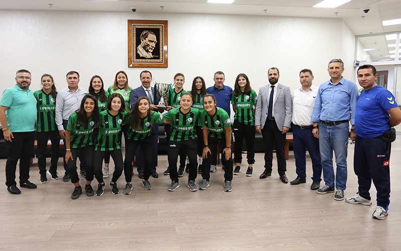 Horozkent Kadın Futbol Takımı Bağ’ı ziyaret etti