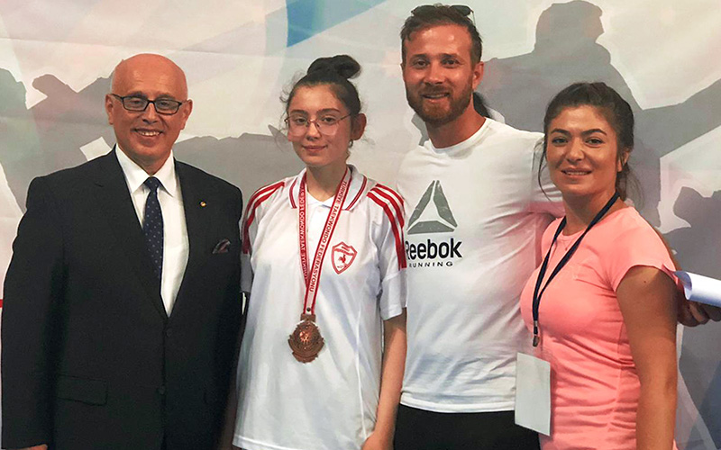Büyükşehir taekwondo sporcusu Türkiye 3’üncüsü