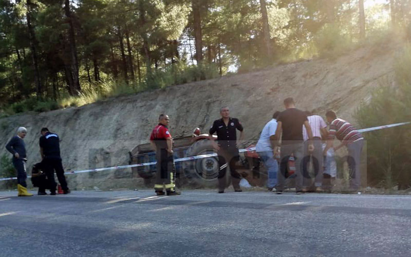 Traktörün altında kalan sürücü öldü