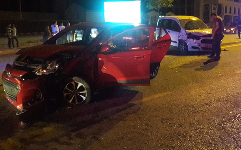 Denizli’deki kazada 3 kişi yaralandı