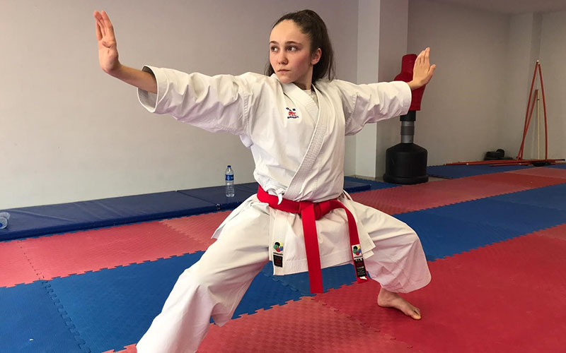 Karateci Damla Su, Dünya Şampiyonası biletini kaptı