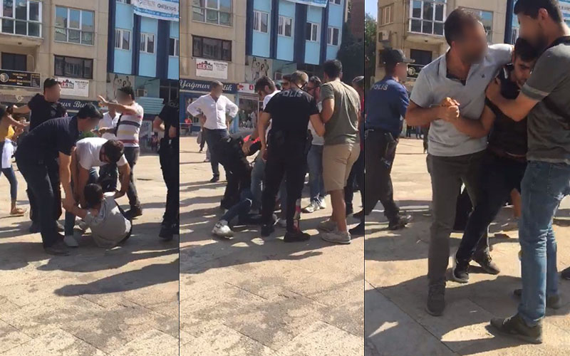 Polise kimlik göstermeyen 3 kişi gözaltına alındı