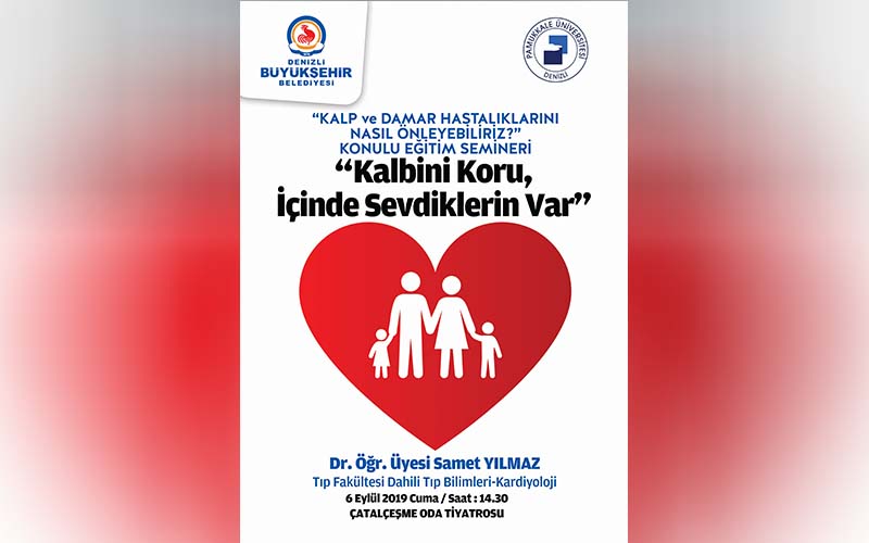 Büyükşehir  Belediyesi’nden ‘kalp hastalıklarından korunmanın yolları’ konulu seminer
