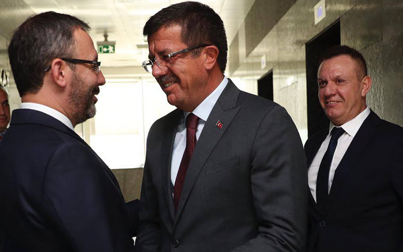 Denizlispor Başkanı Çetin, Spor Bakanı Kasapoğlu’nu ziyaret etti