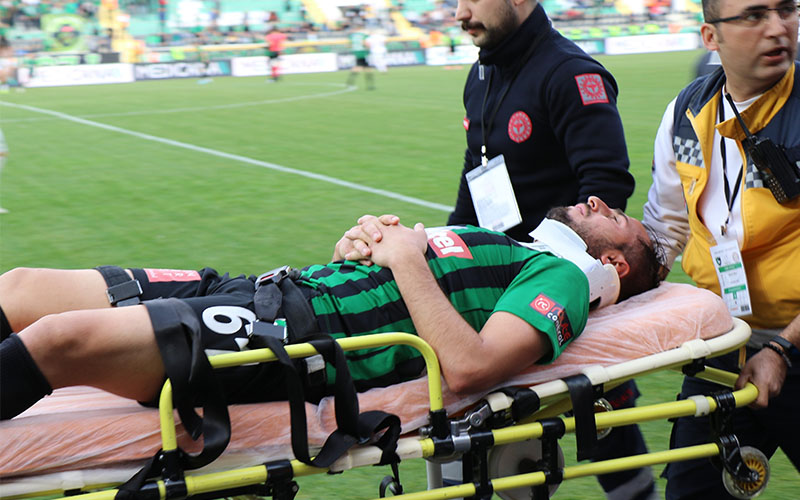 Denizlisporlu Zeki Yavru hastaneden taburcu oldu