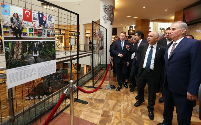 Avustralya’daki Türklerden Denizli’de “Kimlik” sergisi