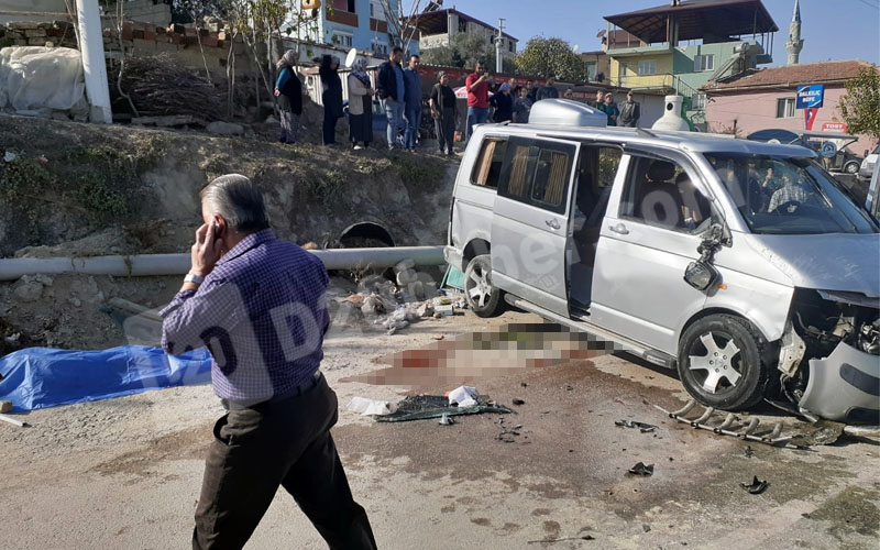 Feci kaza: 1 ölü, 4 yaralı var