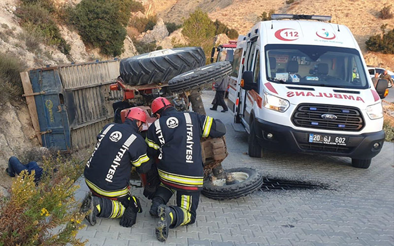 Facianın eşiğinden dönülen kazada 9 kişi yaralandı