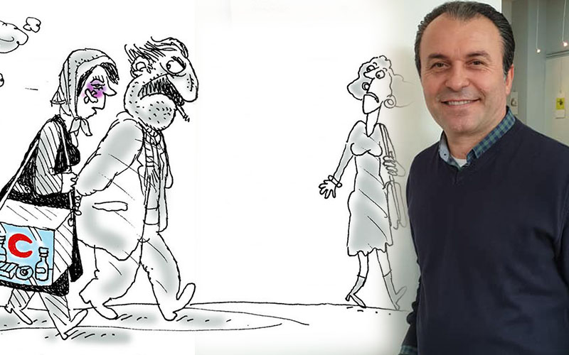 Karikatürist Mehmet Selçuk’a İzmir’den ödül