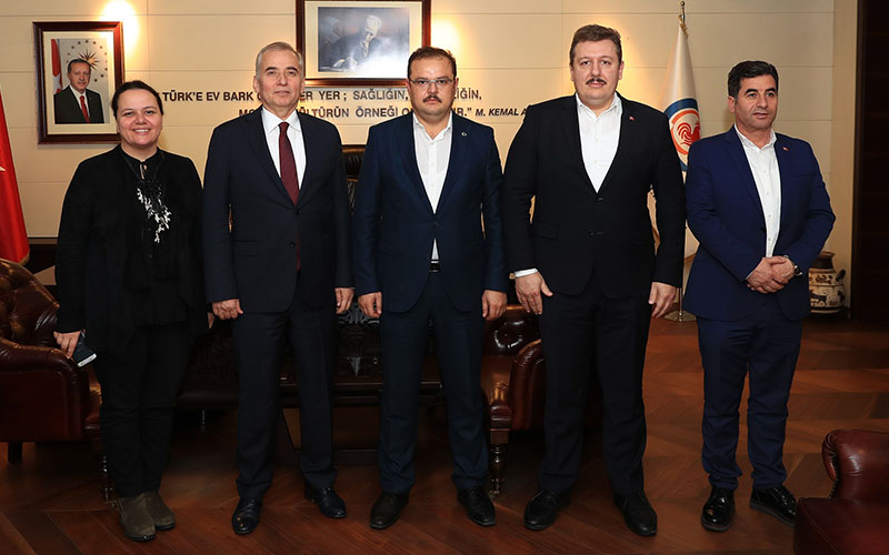 AK Partili Öz’den Başkan Zolan’a ziyaret
