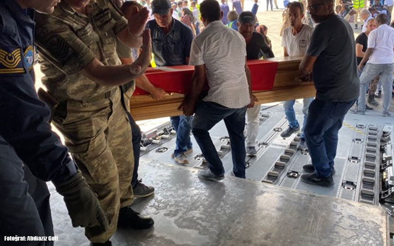 Somali’de terör saldırısında ölen Kaplan’ın cenazesi yola çıktı