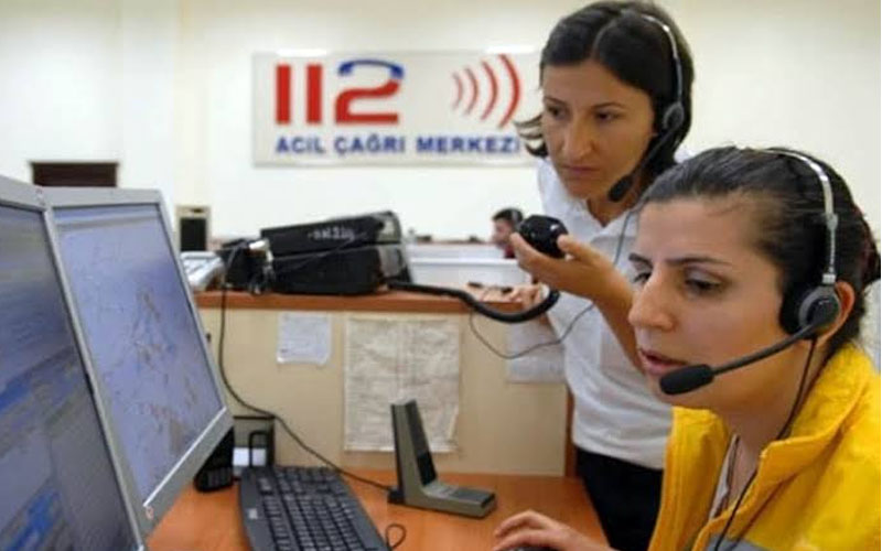 Bir yılda 1.1 milyon acil çağrı geldi