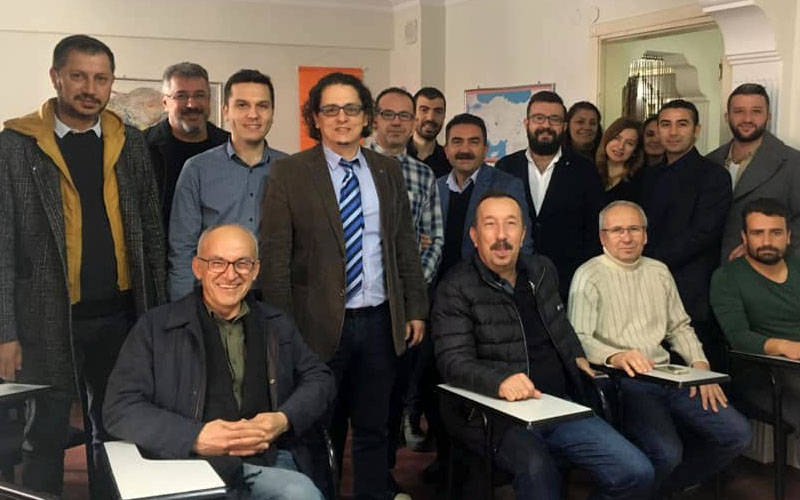 JMO Denizli Şube Başkanı Barış Semiz güven tazeledi