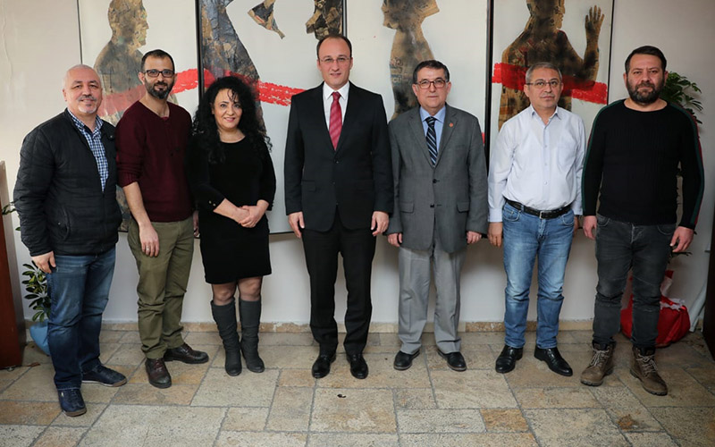 Pamukkale Belediye Başkanı Avni Örki’den DGC’ye ziyaret