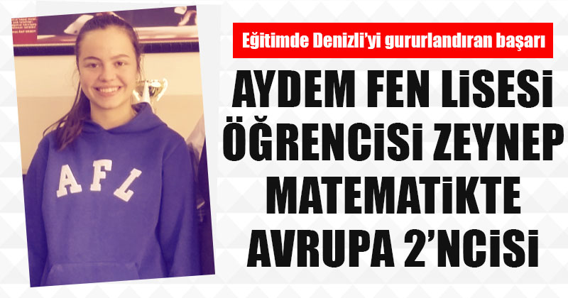 D20Haber - Denizli Haberleri - Aydem Fen lisesi öğrencisi ...