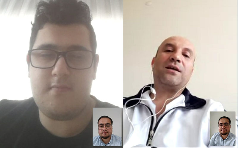 Merkezefendi Belediyesi Engelsiz Yaşam Merkezinde online eğitim