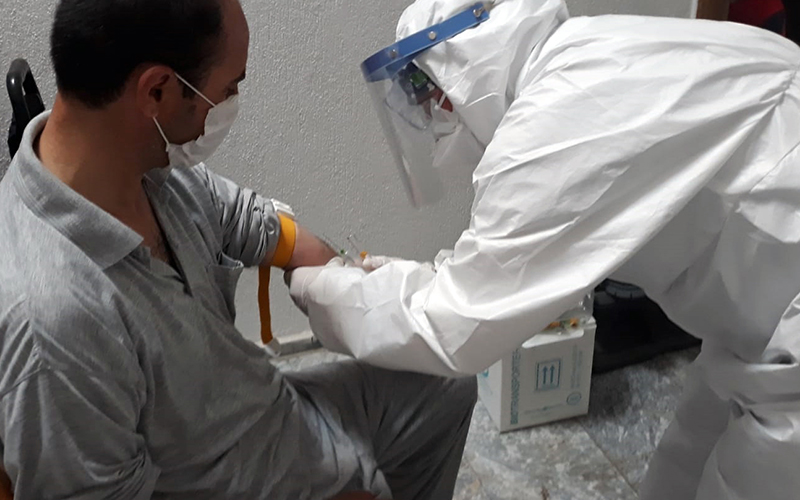 Denizli’de COVID-19 taraması başlatıldı