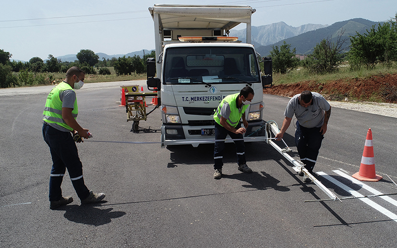 Merkezefendi Belediyesinden yol çalışmaları