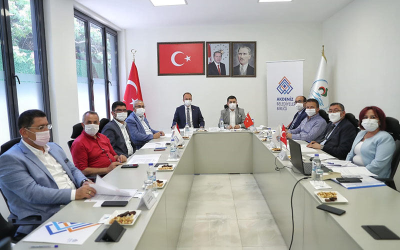 Akdeniz Belediyeler Birliği  Encümen Toplantısı Pamukkale Belediyesinin ev sahipliğinde yapıldı