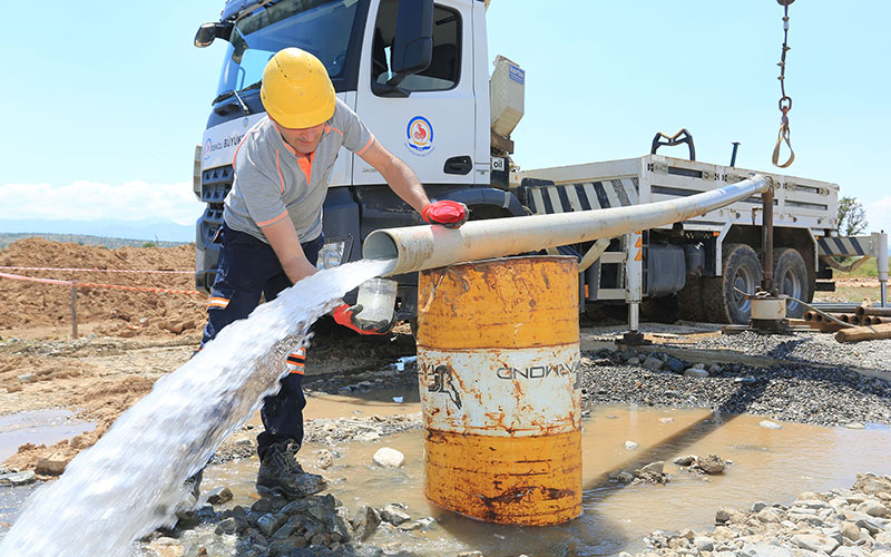 Büyükşehir, su için 6 yılda 193 sondaj kuyusu açtı